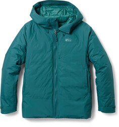 Пуховая гибридная куртка Stormhenge - женская REI Co-op, зеленый