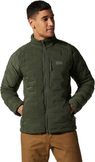 Куртка-стрейч-пух - Мужская Mountain Hardwear, зеленый