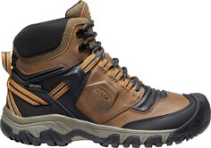 Водонепроницаемые походные ботинки Ridge Flex Mid — мужские KEEN, коричневый
