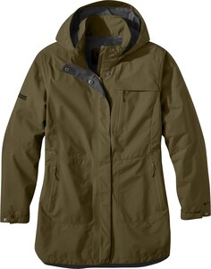 Куртка-дождевик Aspire Trench — женская Outdoor Research, зеленый