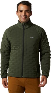 Легкая куртка стрейч-даун – мужская Mountain Hardwear, зеленый