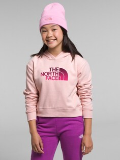 Флисовый пуловер с капюшоном Camp – для девочек The North Face, розовый