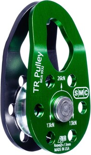 Технический спасательный шкив SMC, зеленый