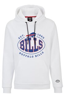 Толстовка Boss X Nfl Cotton-blend With Collaborative Branding, Bills