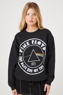 Пуловер с графическим рисунком Pink Floyd Forever 21, черный