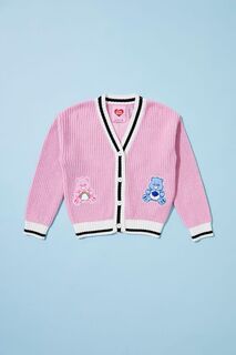 Свитер-кардиган для девочек Care Bears Forever 21, розовый