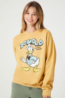 Пуловер с рисунком Дональда Дака Forever 21