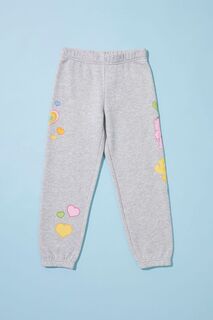 Джоггеры для девочек Care Bears Forever 21, серый