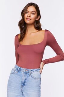 Боди с длинными рукавами Forever 21