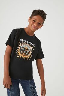Детская футболка Sublime Graphic Forever 21, черный
