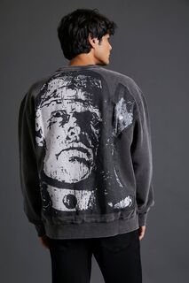 Пуловер с рисунком Франкенштейна Forever 21, черный