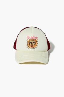 Бейсбольная кепка Sublime Trucker Forever 21, кремовый