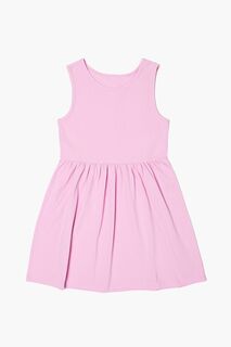 Платье для девочек из органического хлопка Forever 21, розовый