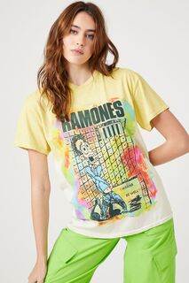 Футболка Ramones с рисунком Forever 21, желтый