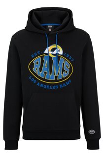 Толстовка Boss X Nfl Cotton-blend With Collaborative Branding, Rams