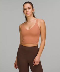 Топ Lululemon Align Tank, светло-коричневый