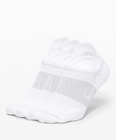 Мужские носки Power Stride Tab 3 шт Lululemon, белый
