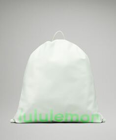 Легкая спортивная сумка 13л. Lululemon, зеленый