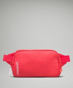 Мини-поясная сумка Lululemon, розовый