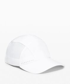 Женская кепка для быстрого и свободного бега Elite Lululemon, белый
