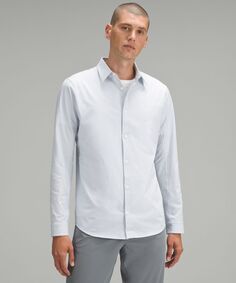 Рубашка приталенного кроя с длинными рукавами New Venture Lululemon