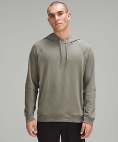 Пуловер с капюшоном City Sweat Lululemon, серый