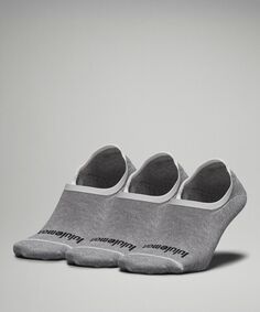Мужские носки для неявки на каждый день Stride Comfort 3 шт Lululemon, серый