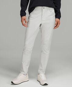 Брюки ABC Slim Fit с 5 карманами Lululemon, белый