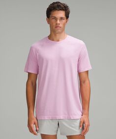 Рубашка с коротким рукавом Metal Vent Tech Lululemon, розовый