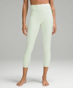 Леггинсы Align High-Rise Lululemon, зеленый