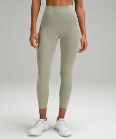 Высокие леггинсы с карманами Wunder Train Lululemon