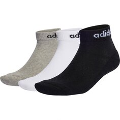 Носки adidas C Lin Ankle 3P 3 шт, разноцветный