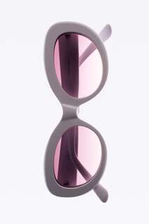 Солнцезащитные очки barbie mattel из смолы Zara, белый
