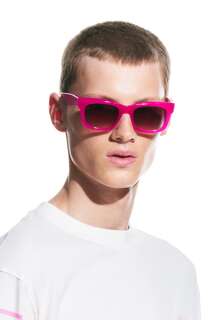 Солнцезащитные очки barbie mattel из смолы Zara, розовый