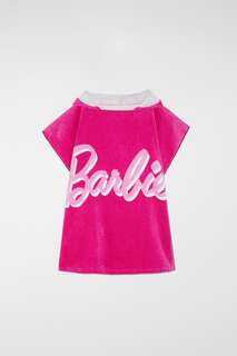 Barbie полотенце-пончо mattel Zara, фуксия