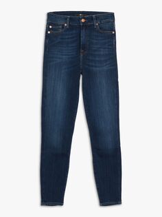 Джинсы Aubrey Slim Illusion Luxe 7 For All Mankind, темно-синие