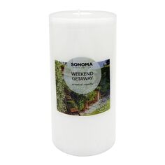 Свеча-столб Sonoma Goods For Life 3 x 6 дюймов для отдыха на выходных