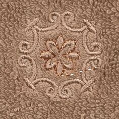 Linum Home Textiles Набор из 2 украшенных мочалок Alyssa из турецкого хлопка, темно-серый