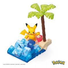 Набор строительный набор Mega Bloks Pokémon Pikachu&apos;s Beach Splash Building Mega Bloks