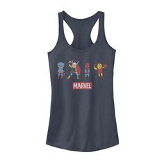 Юниорская майка Marvel Avengers Doodle Line Up Licensed Character