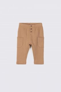 Тренировочные брюки Coccodrillo коричневый с полосками