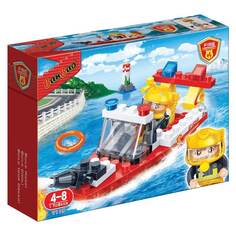 Конструктор Banbao Fire Rescue Boat 62 pcs