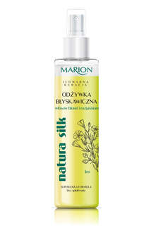 Marion Natura Silk двухфазный кондиционер мгновенного действия для светлых и обесцвеченных волос 150мл