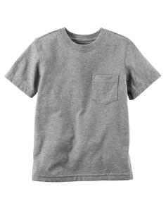Детская серая футболка с карманами Carter&apos;s, вереск Carters