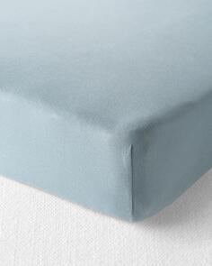 Стандартная простыня для детской кроватки из органического хлопка Carter&apos;s, синий Carters