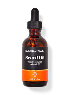Кокосовое масло и витамин Е Beard Oil, 1.5oz / 45 mL, Bath and Body Works