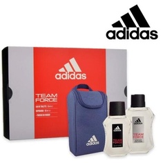 Adidas Team Force EDT 50 мл мужской одеколон с лосьоном после бритья и мешочком