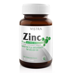 Цинк Vistra, 15 мг, 20 капсул