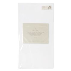Простыня-корзина «Мозес» John Lewis GOTS из органического хлопка, упаковка из 2 шт., 33 x 76 см, белый