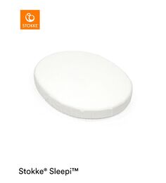 Простыня Stokke Sleepi Mini, 90 x 109 см, белая